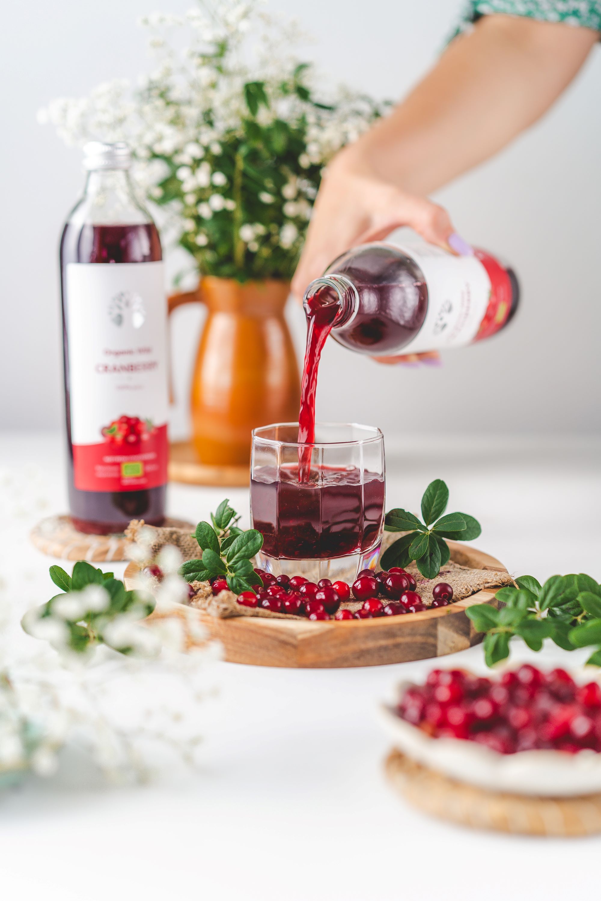 LOOV BIO 100% čistá šťáva z divoké brusinky 500 ml 