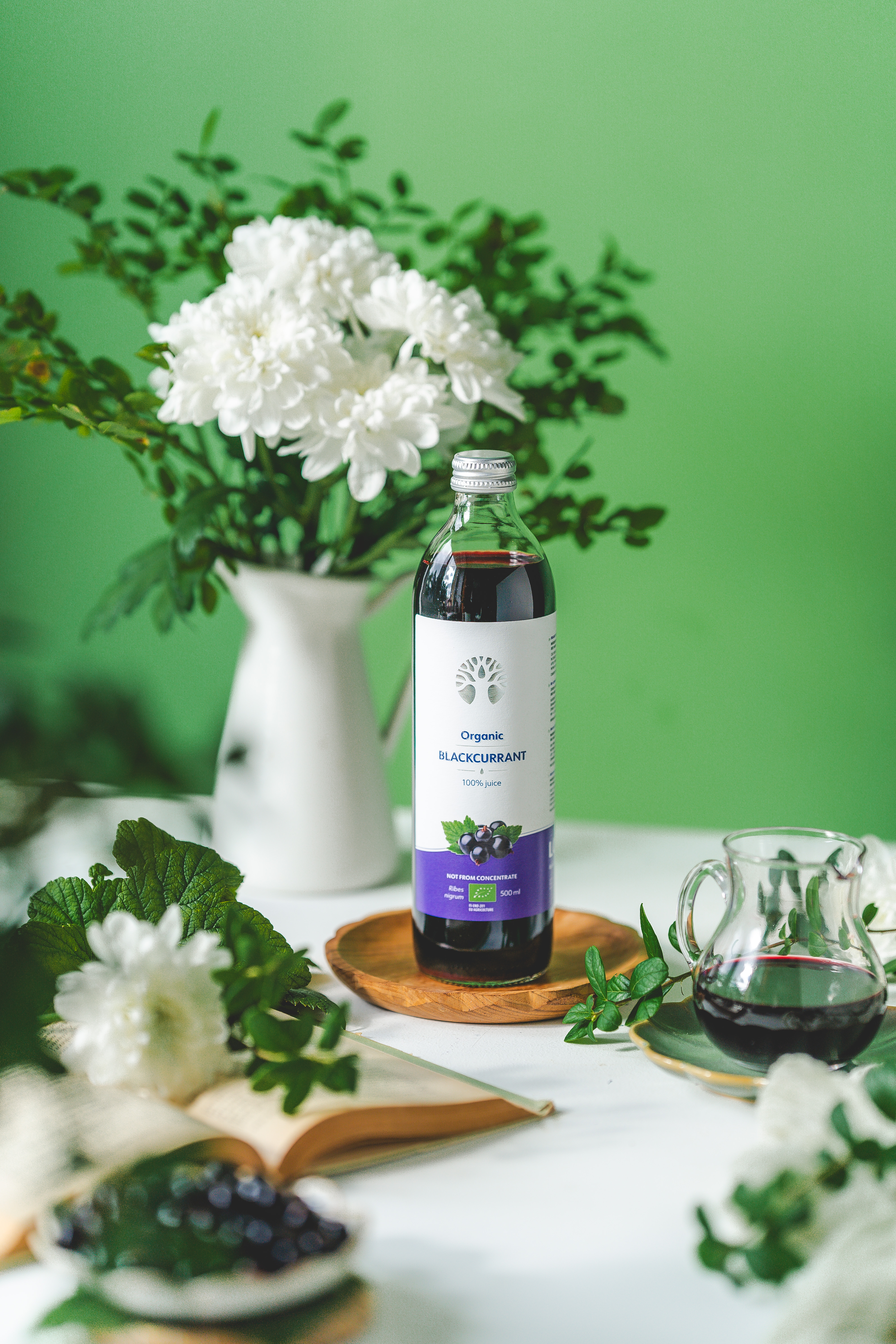 LOOV BIO 100% čistá šťáva z černého rybízu 500 ml