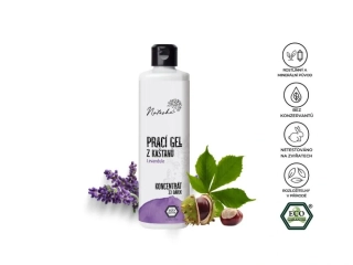 Natasha prací gel z kaštanů levandule koncentrát 0,5 l